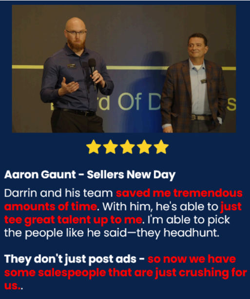 Aaron Gaunt - Sellers New Day